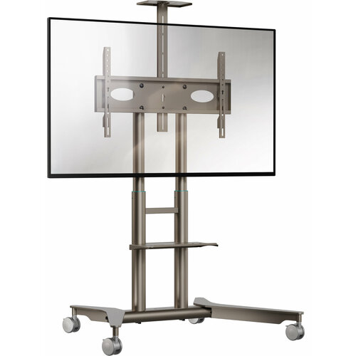 фото Стойка для телевизора 32"-75" onkron ts1571 напольная, подставка для телевизора до 50 кг, шампань