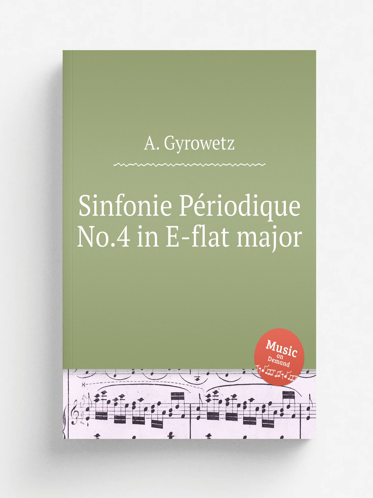 Sinfonie P.riodique No.4 in E-flat major | A. Gyrowetz | Репринт
