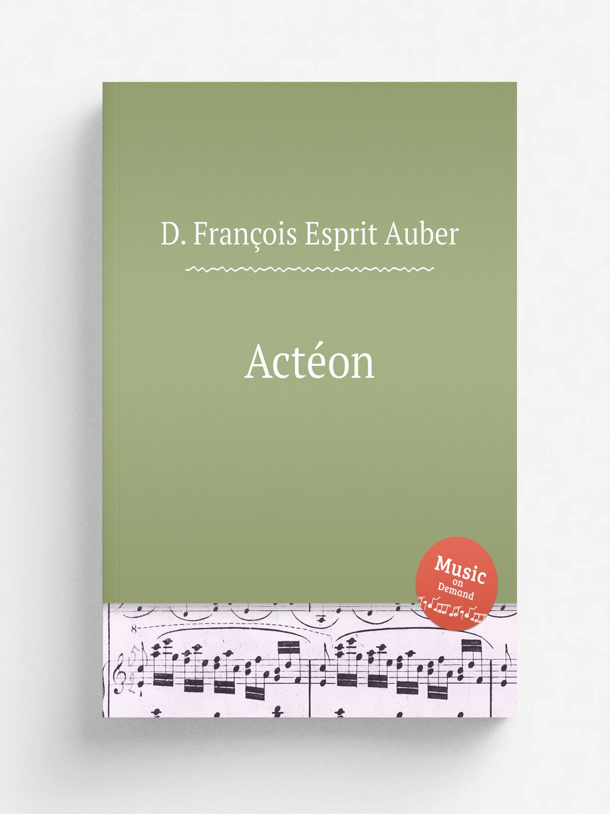 Act.on | D. Fran.ois Esprit Auber | Репринт
