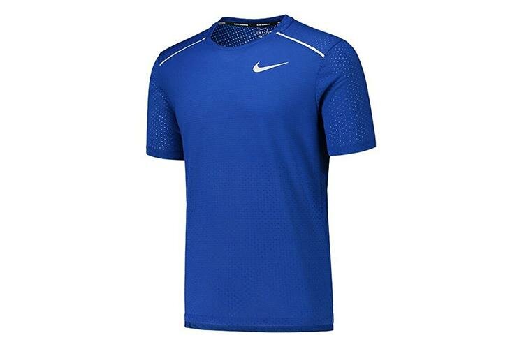 Футболка NIKE Nike Blue Crew Neck Moderate