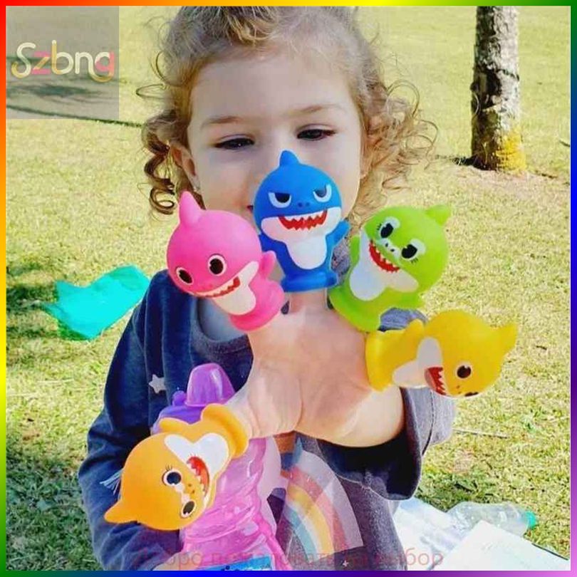 Добро пожаловать на выборНабор пальчиковых кукол Baby Shark из 5 предметов