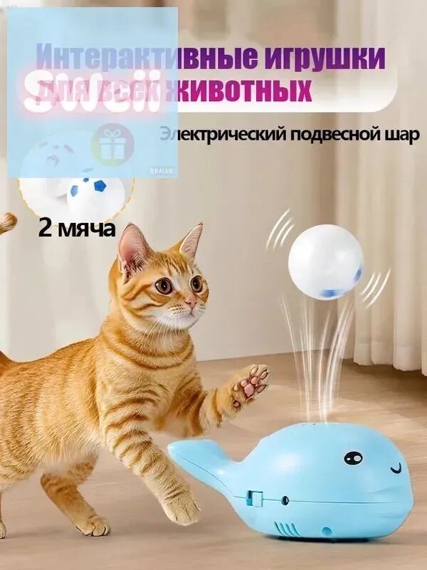 Мяч для кошек и собак, прочная игрушка для активных игр