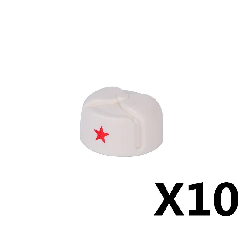 BRICKPANDA Мини-блоки Военные фигурки аксессуары K48 Белый, TK040-10PCS