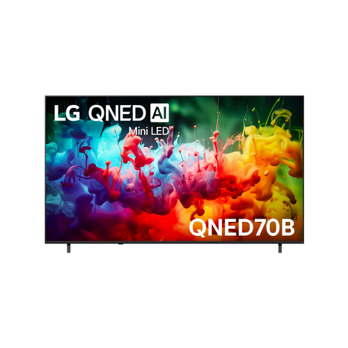 фото Телевизор lg 85qned70b6a. arug 85" qned, 4k ultra hd, чер. титан, смарт тв, webos