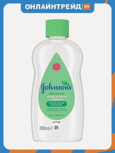 Изображение товара Масло для тела Johnson's Baby детское Алое 300 мл