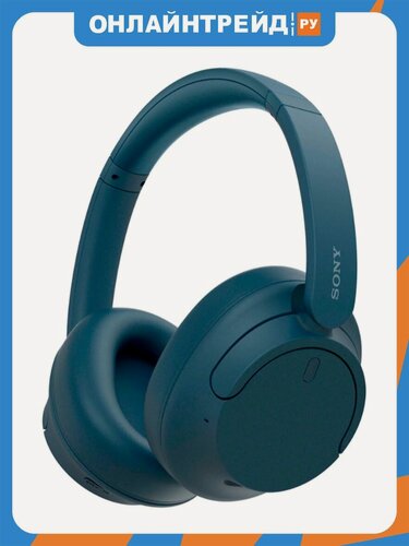 Изображение товара Беспроводные наушники Sony WH-CH720N, синий
