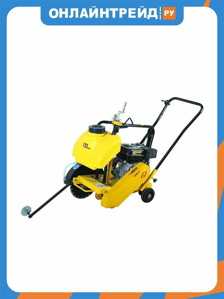Резчик швов Zitrek CNQ12-2, Loncin 200F, D 350х25,4мм, гл. 90мм, 72 кг, с баком
