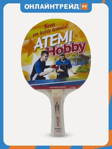 Изображение товара Ракетка для настольного тенниса Atemi Hobby