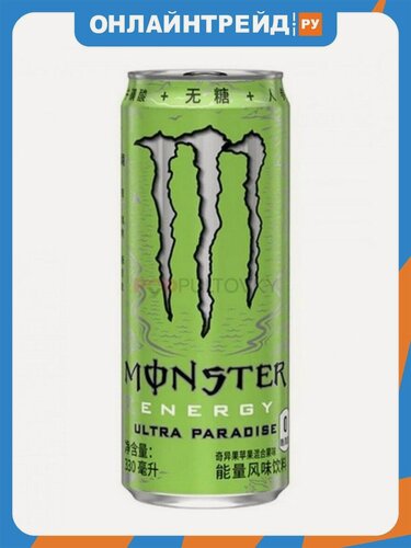 Изображение товара Энергетический напиток Monster Еnergy Monster Energy Ultra Paradise зеленый 330 мл Китай