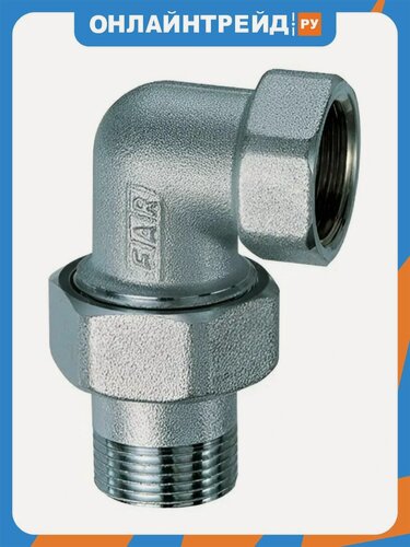 Изображение товара Трехсоставной фитинг Far 1/2" ВР-американка, угловой