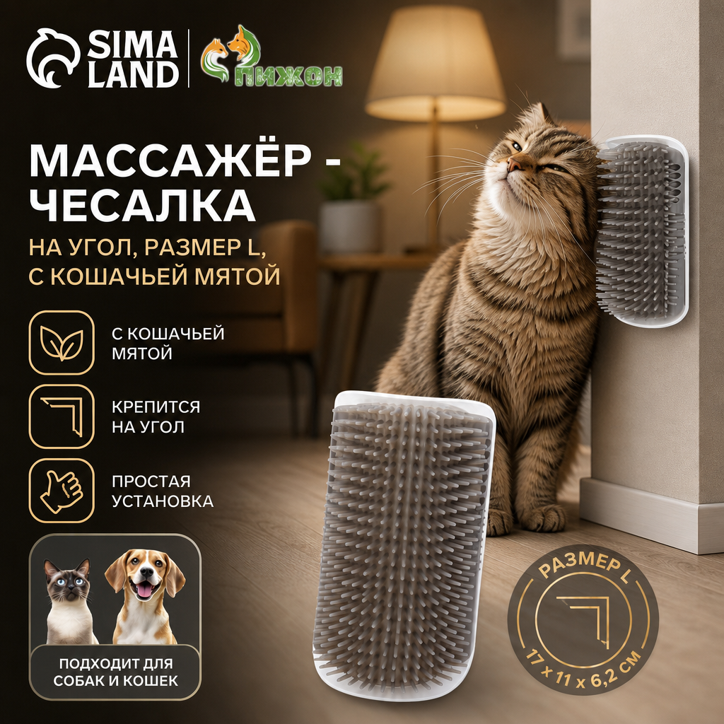 Аксессуар для кошек, серый, красный
