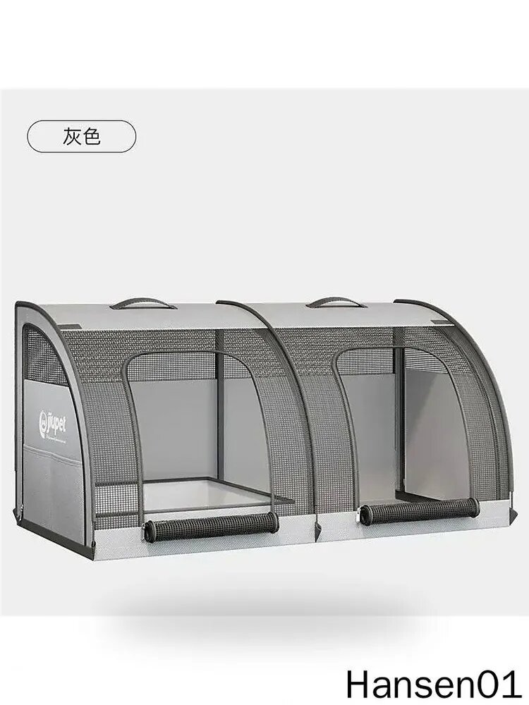 Складная клетка для собак и кошек 100x50x50 см