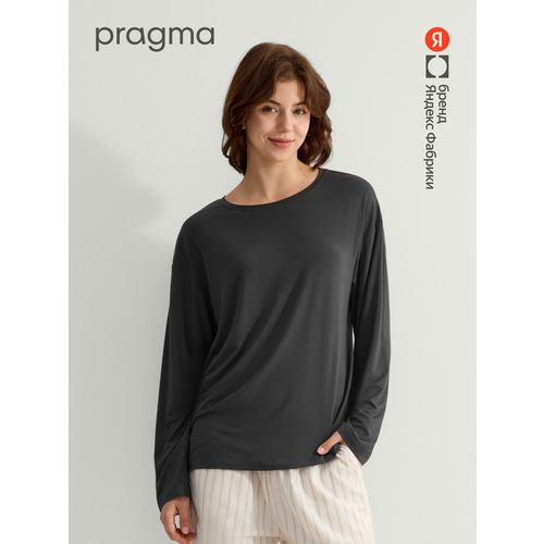 фото Лонгслив pragma, размер l-xl, темно-серый