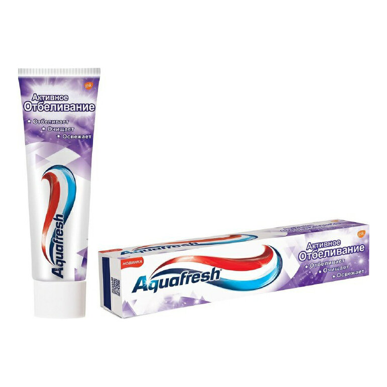 Зубная паста Aquafresh Активное отбеливание 100 мл