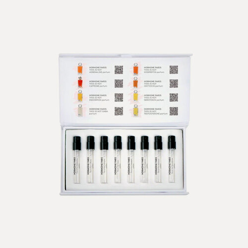 Изображение товара Парфюмерный набор AROMA Box "Hormone Paris", унисекс, 8 ароматов, по 1.5 мл