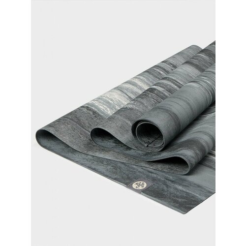 фото Каучуковый коврик для фитнеса и йоги manduka eko superlite 180*61*0,15 см - black marbled