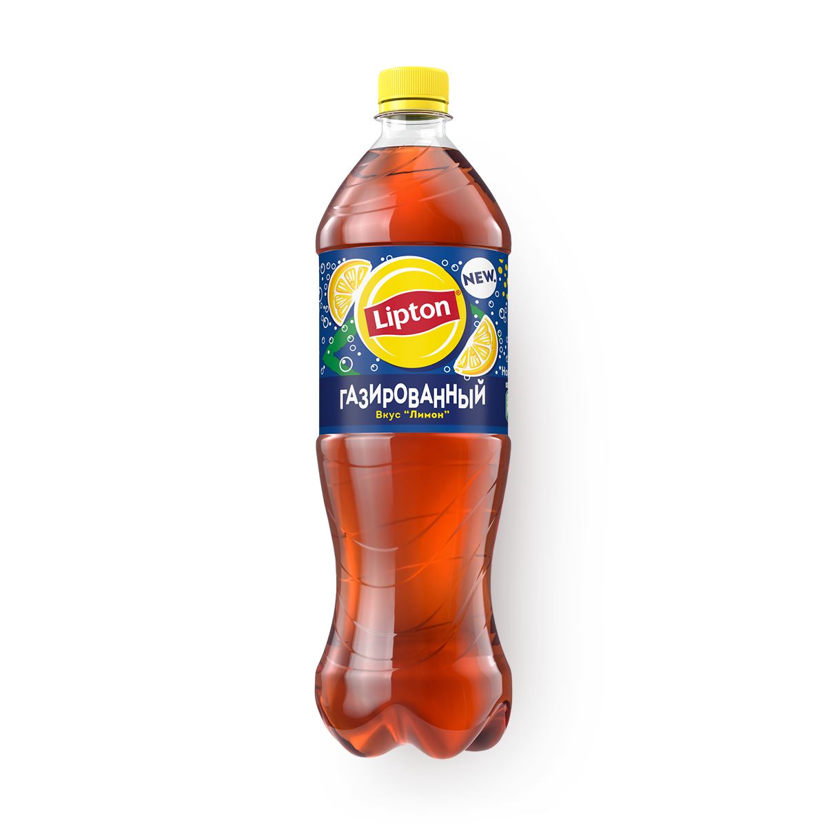 Чай Lipton "Лимон", холодный, черный, в пластиковой бутылке, 1 л