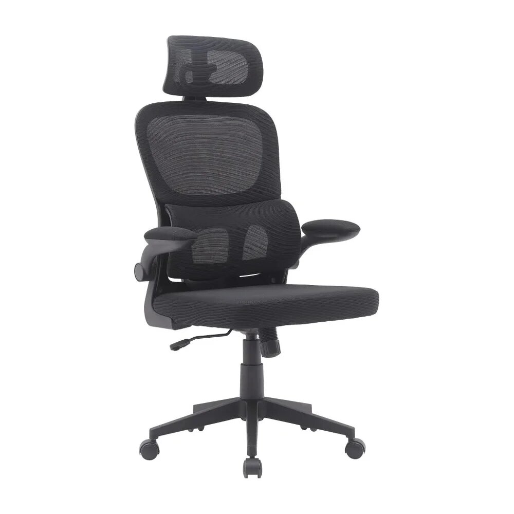 Кресло компьютерное офисное Стул Груп TopChairs Airone Expert, черный D-519 black — фото 1