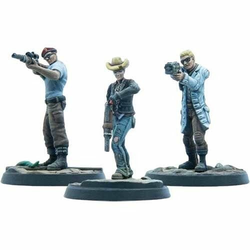 Набор Fallout: Wasteland Warfare - Boone, Arcade and Cass