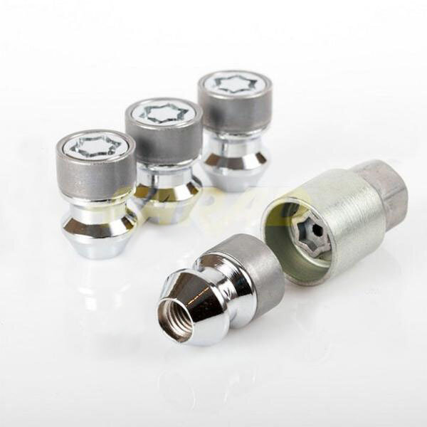 Секретки на колеса Farad SicuStar (StarLock) EN115L21Cr/2 (гайки, M12x1.5, 2 ключа)