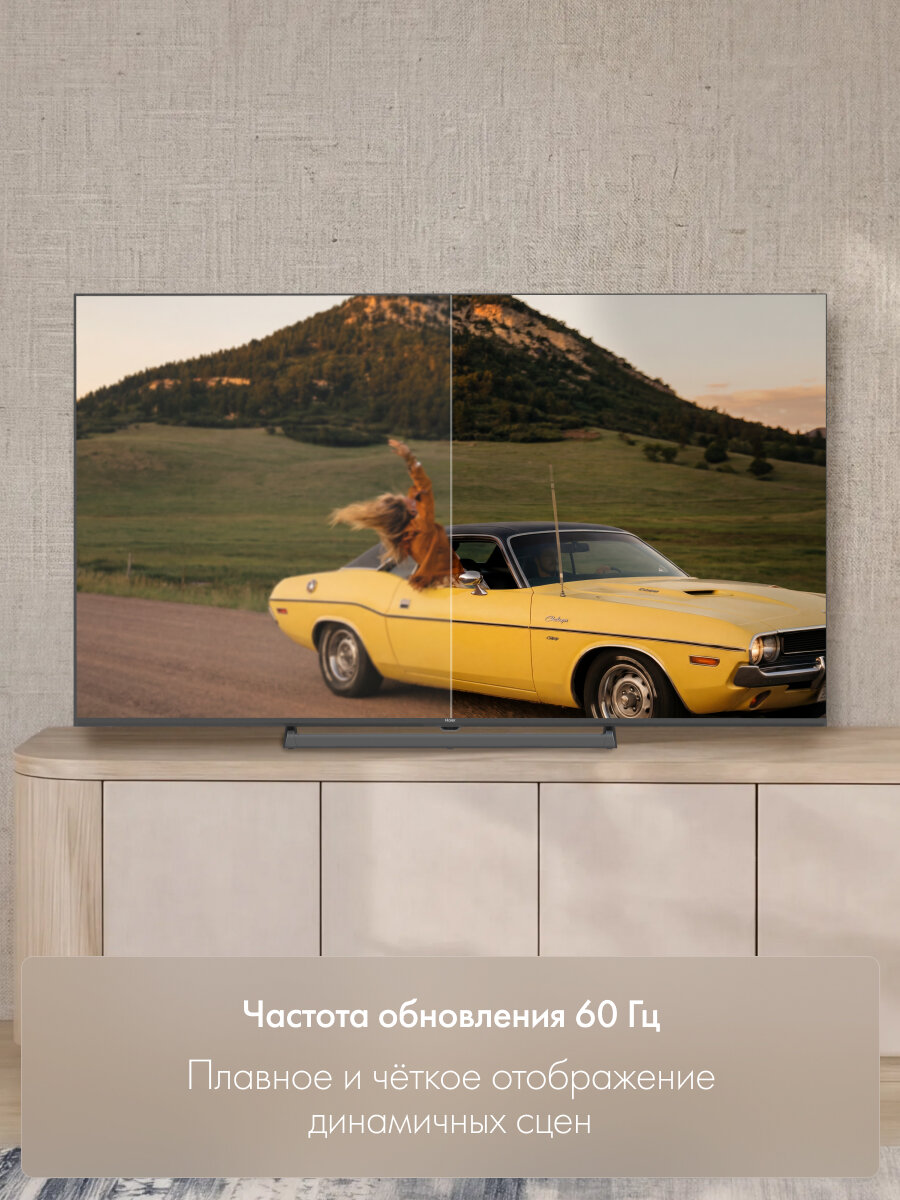 Телевизор Haier 32" 32H6GFG, FHD 1920 x 1080, Android TV, 60 Гц, 1\32 ГБ — фото 10