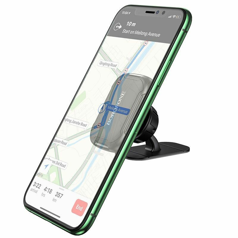 Держатель автомобильный для телефона / магнитный держатель смартфона в машину, BOROFONE BH36 — фото 1