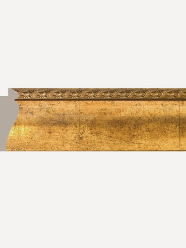 Изображение товара Интерьерный багет из дюрополимера, Молдинг, Рамный багет 75х22, длина 2900 мм. Набор 20 штук.