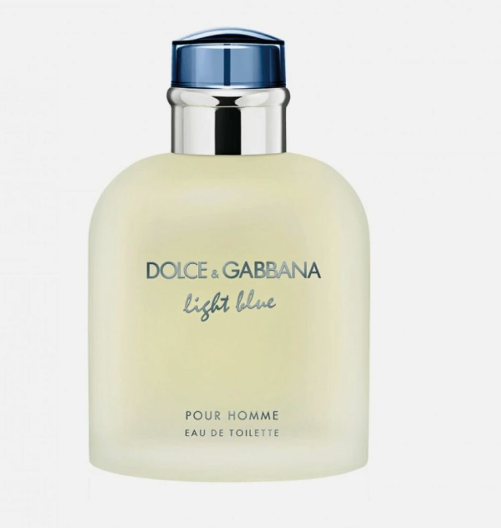 Туалетная вода DOLCE & GABBANA light blue pour homme мужская, 125 мл