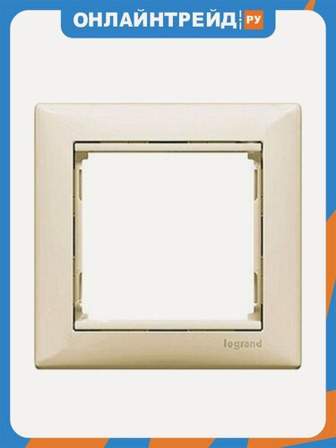 Изображение товара Рамка Legrand VALENA 774351, 1 пост, слоновая кость