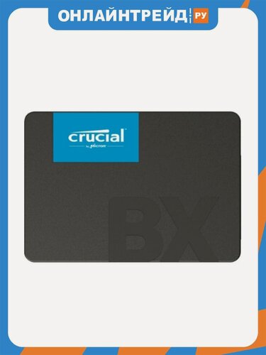 Изображение товара SSD диск Crucial BX500, 500Гб, 2.5", SATA (CT500BX500SSD1)