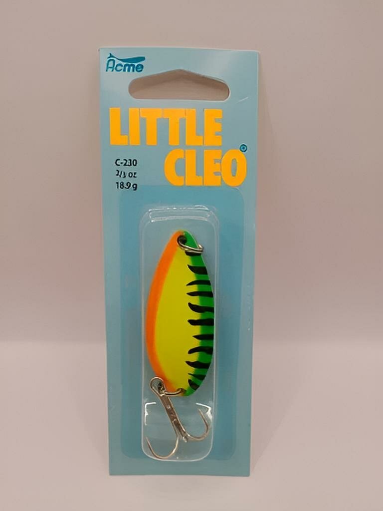 Блесна колебалка ACME Little Cleo 18.9г, 53мм, блесна на окуня, щуку, судака, голавля, жереха