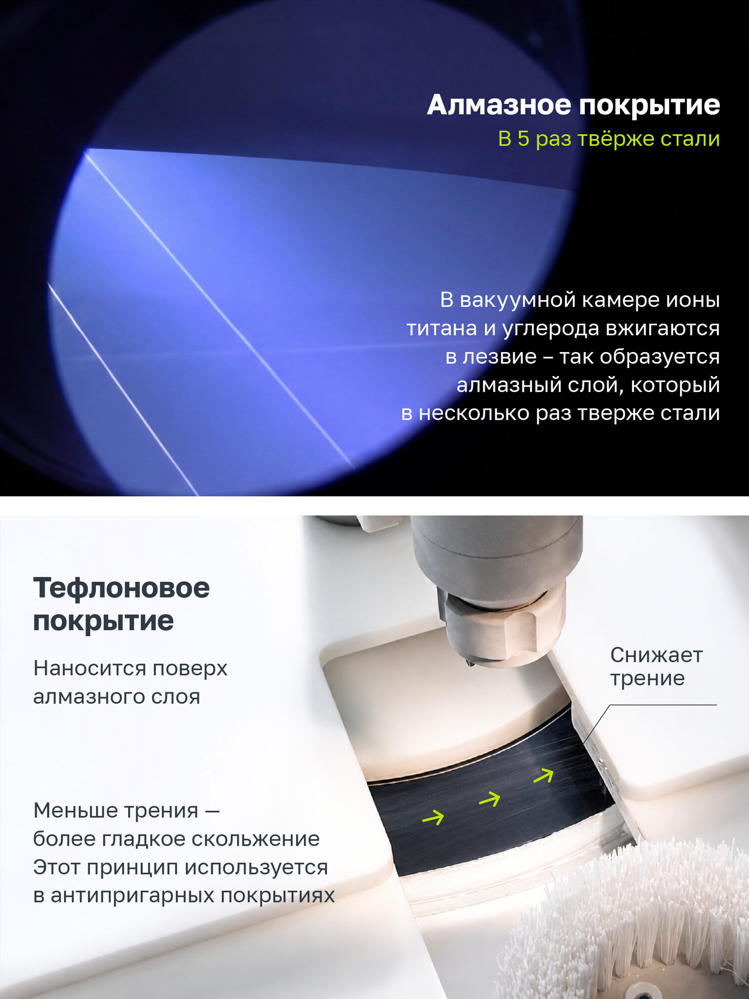 Бритва мужская DAMSLER станок для бритья, 6 лезвий и триммер, для чувствительной кожи металлическая — фото 11