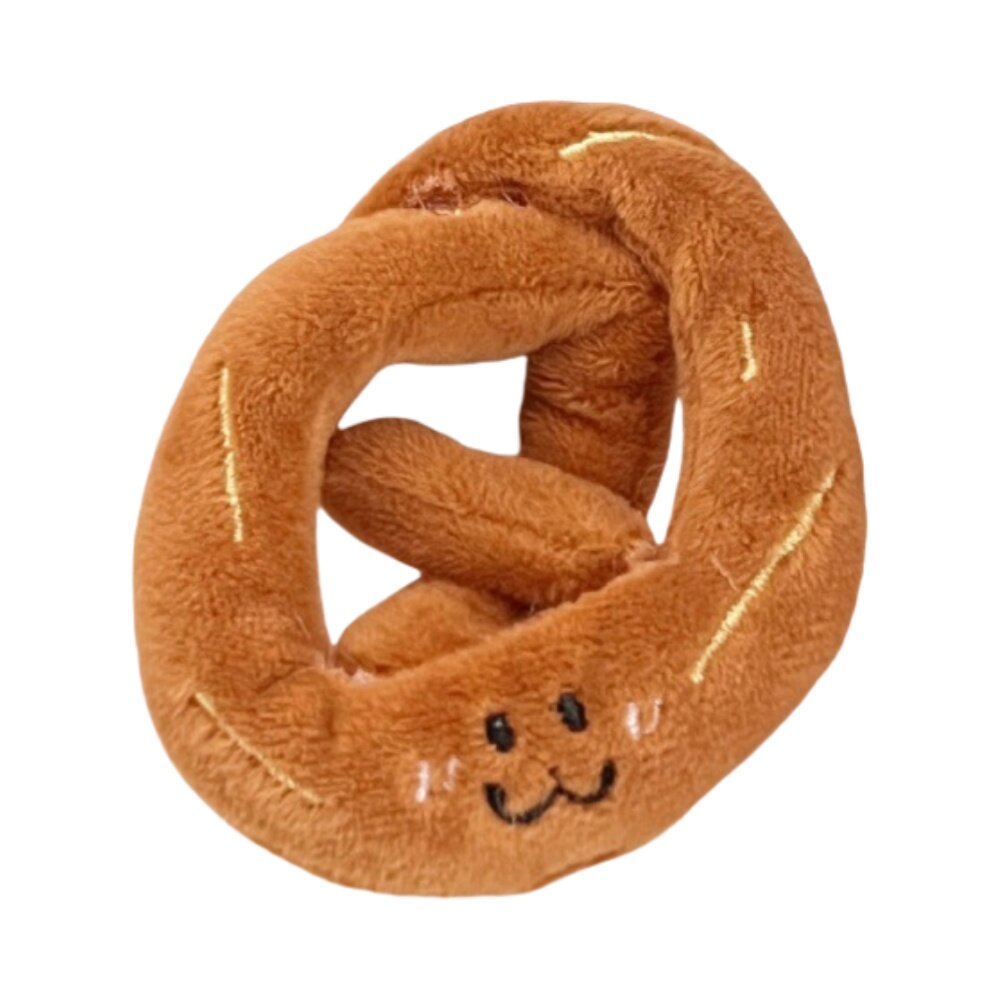 Плюшевый брелок унисекс CHUNTUSHU Картофельный круассан, Plush Salt Water Circle Charm