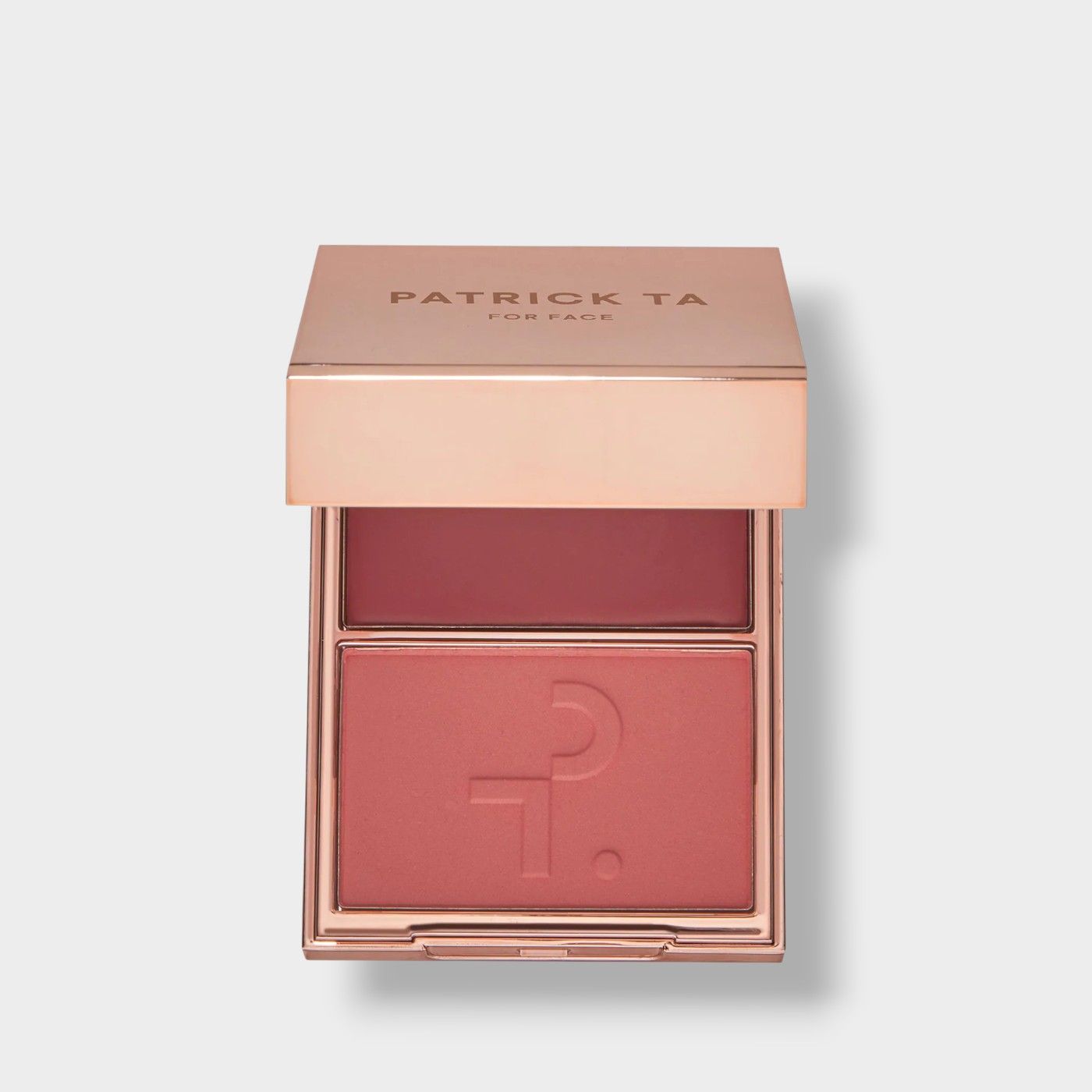 PATRICK TA Палетка румян Major Headlines Double-Take Creme & Powder Blush (She's Flushed)