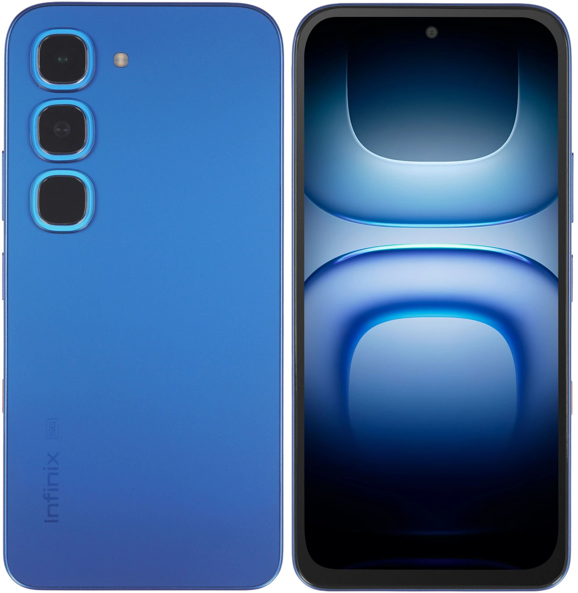 6,76" Смартфон Infinix HOT 70 Pro 8/256 ГБ (HOT 70 Pro) 2026, синий - 8 x 2,4 Ггц, 8 ГБ, 2 SIM, LTPS, 2344x1080, 50 Мп, 5G, 6000 мАч