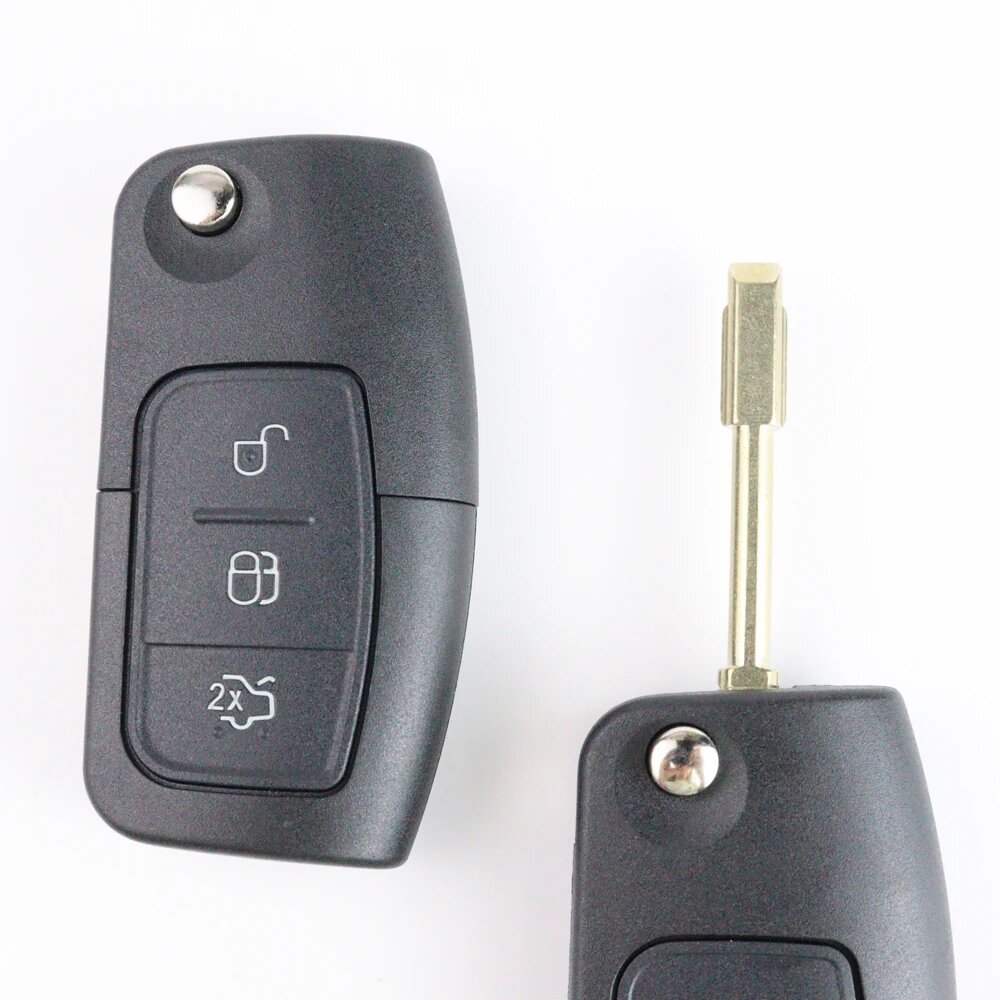 Корпус ключа Ford 3 кнопки BT-(2Xhold)- F021