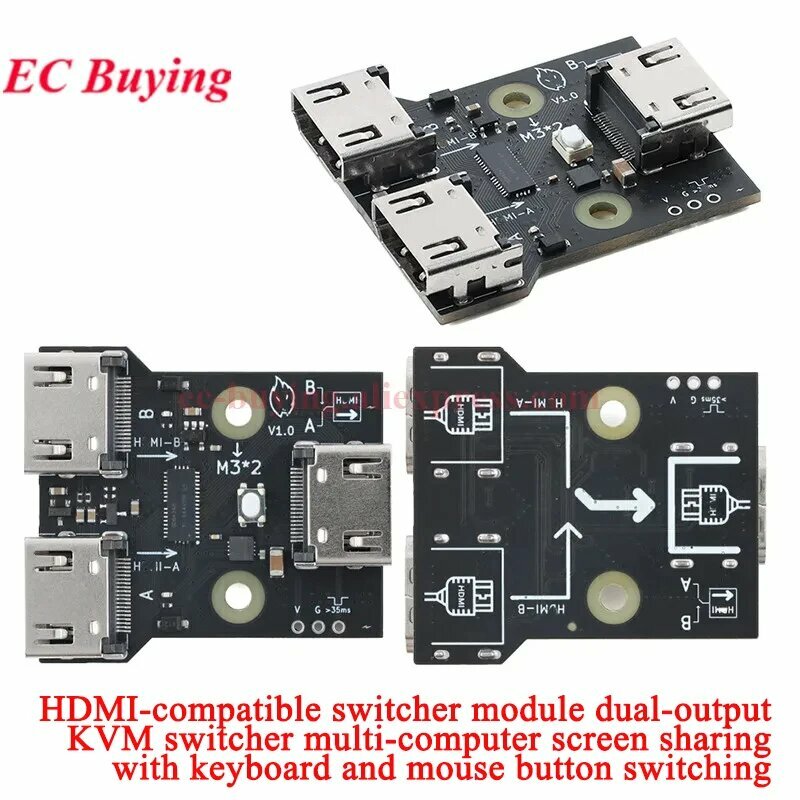 EC Buying HDMI KVM-переключатель 2 в 1