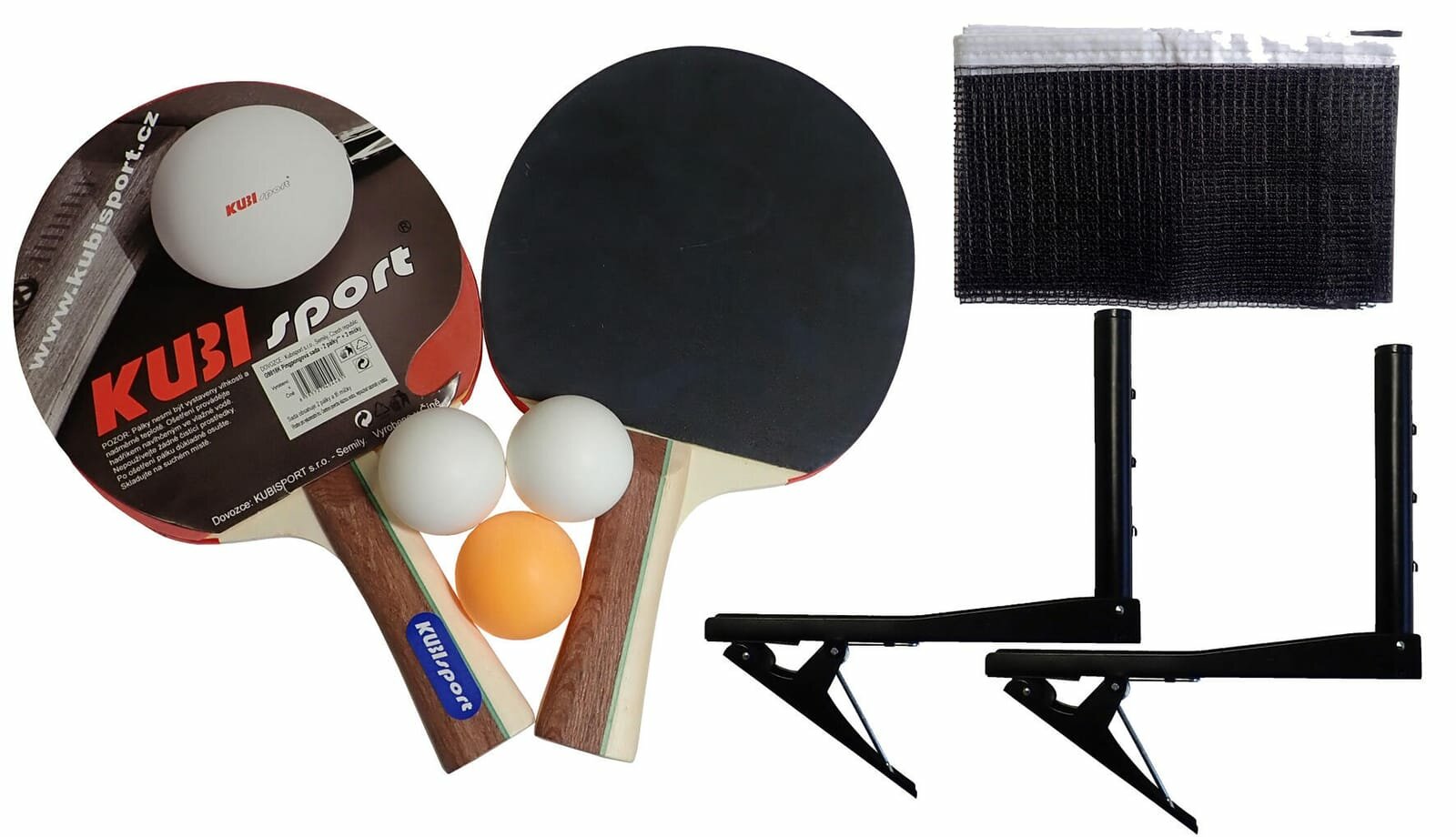 DECATHLON набор для настольного тенниса decathlon kubisport, 2 звезды