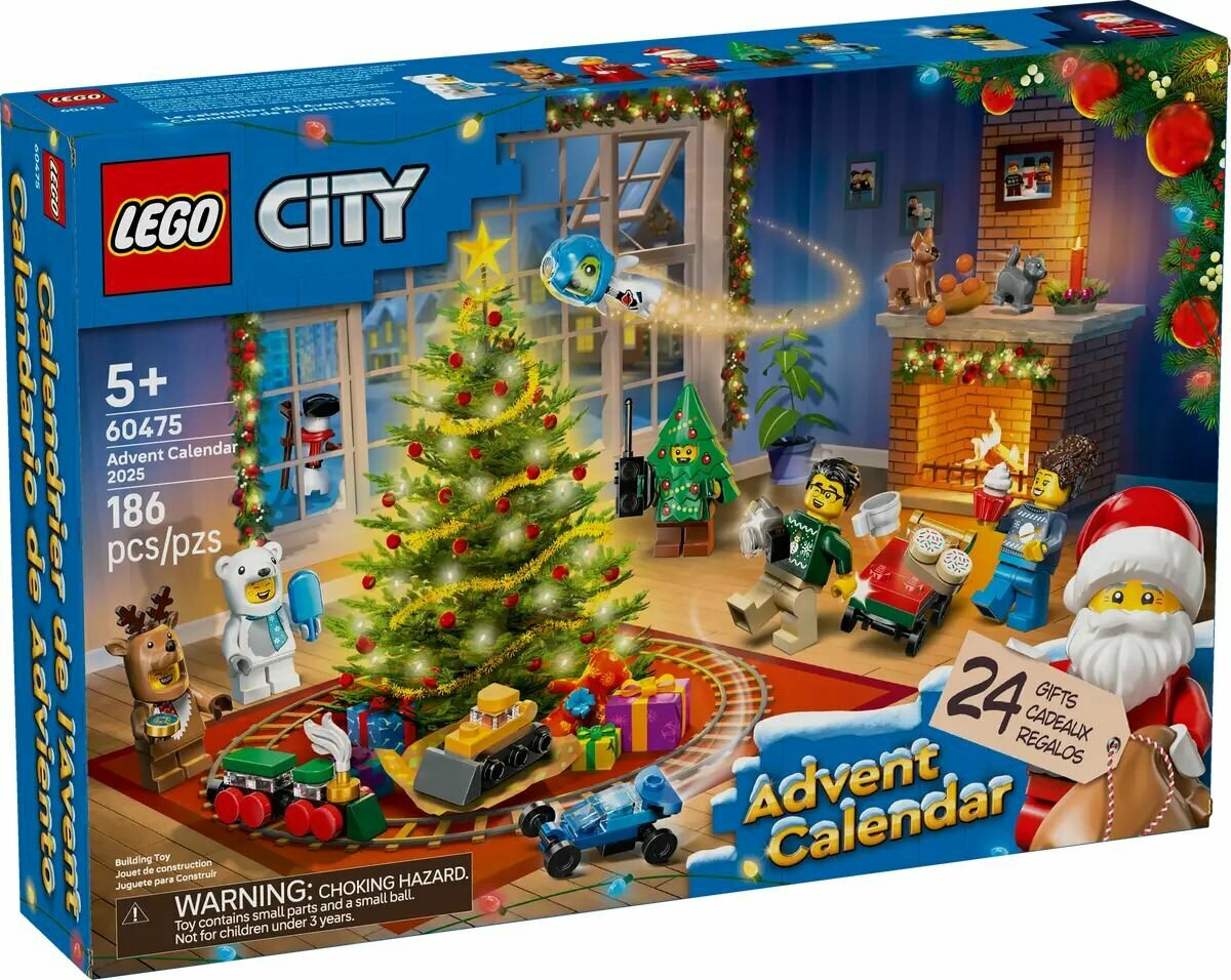 Конструктор LEGO City 60475 Адвент - календарь на 2025 год