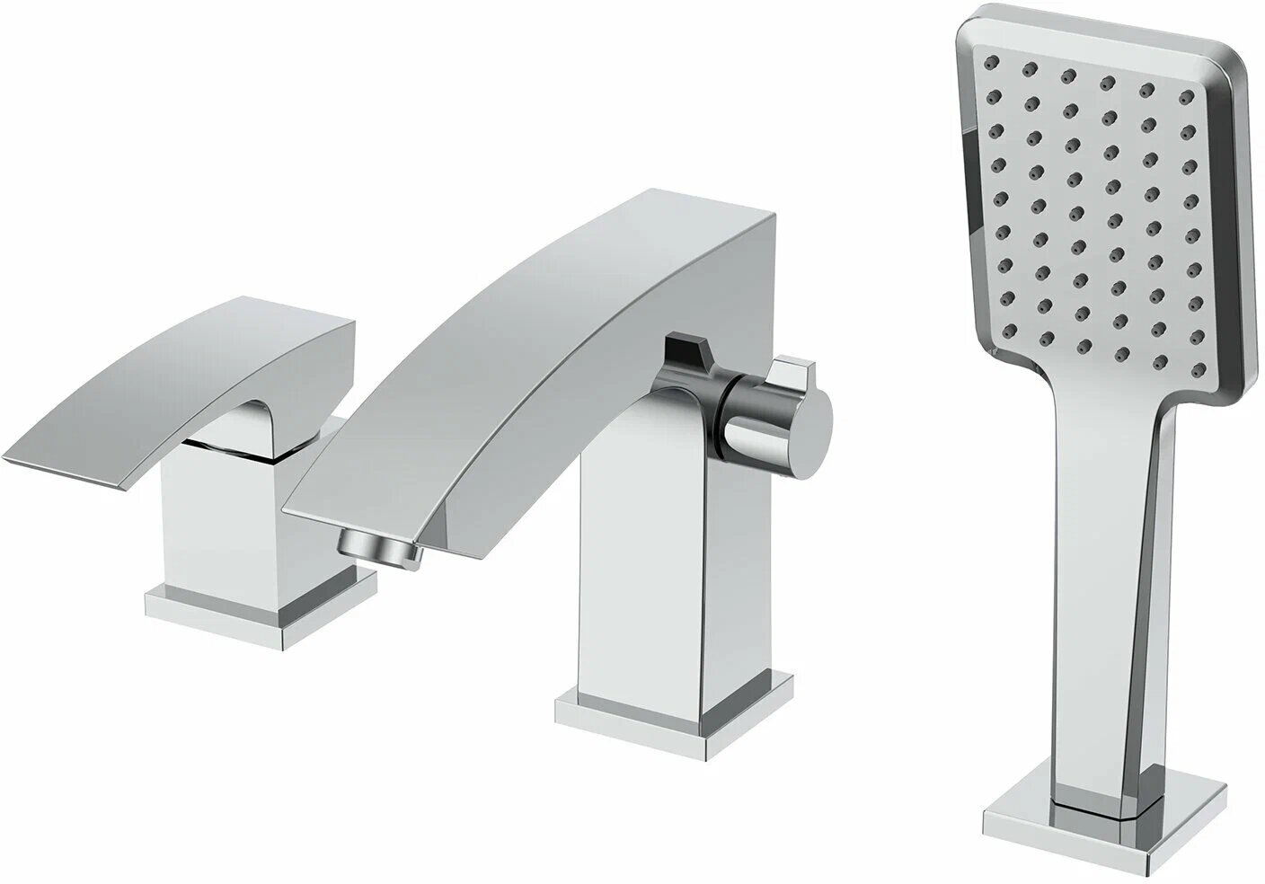 Смеситель для ванны Gappo Jacob G1107, хром, латунь, с аэратором
