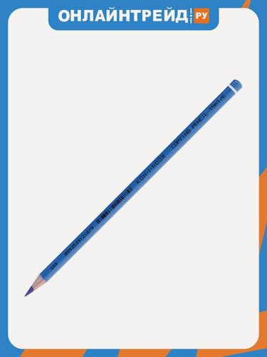 Изображение товара Карандаш Koh-i-noor химический , синий, 1 шт, грифель 3 мм, длина 175 мм, 156100E004KS