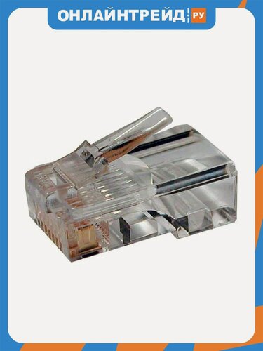 Изображение товара Коннектор Twt Lanmaster RJ45 UTP 8P8C, универсальный, cat.5e, 100 шт. (-PL45-8P8C)
