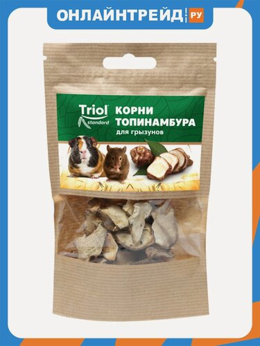 Изображение товара Лакомство для грызунов Triol Standard корни топинамбура, 20г