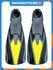 Ласты Aqua Lung FLEXAR XS/S black/yellow, размер 35-37