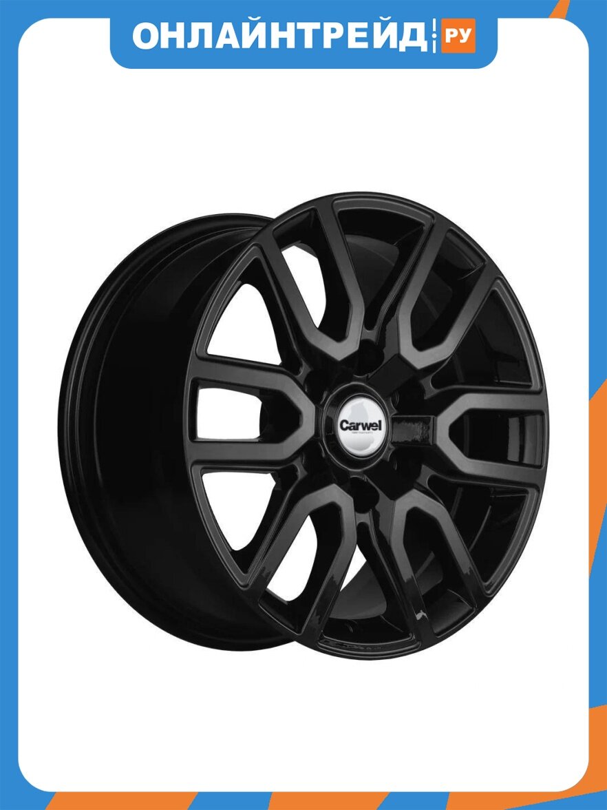 Диск Carwel Барал 1723 8x17/6x139.7 D67.1 ET46 BL