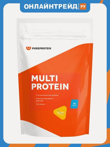 Изображение товара Протеин Pureprotein Мультикомпонентный Банан 600г