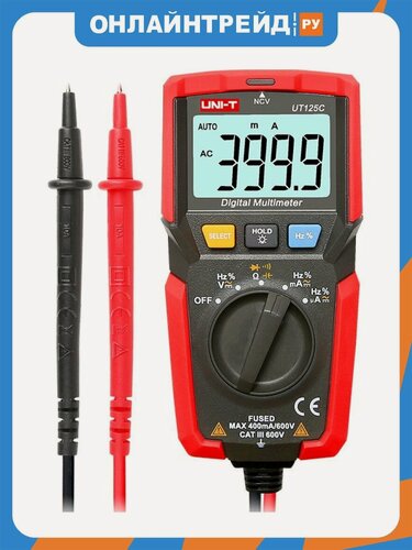 Изображение товара Мультиметр цифровой Uni-t UT125C