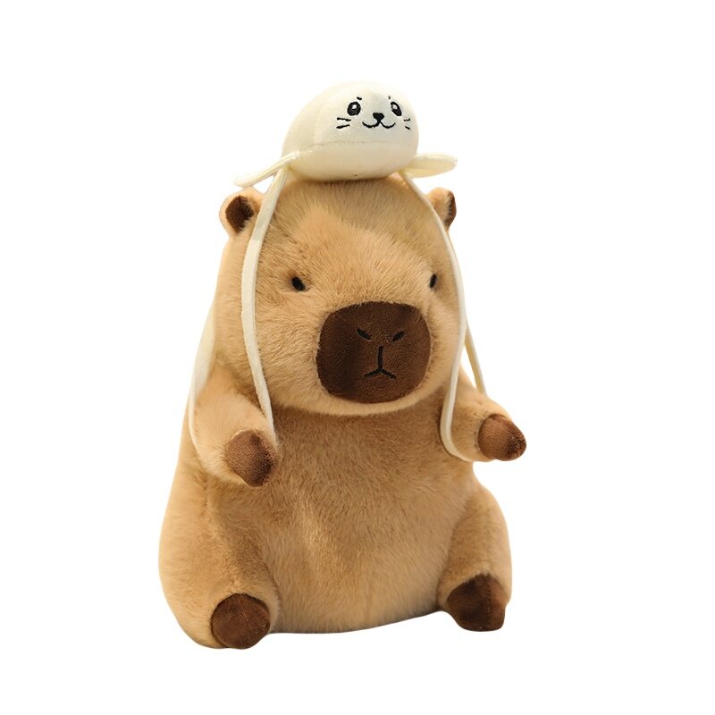 Плюшевая кукла унисекс Tak Bebe Капибара Sea Lion Style, 20CM EU