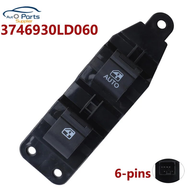 Новый 3746930LD060 374693-0LD060 Автомобильный переключатель стеклоподъемника для легкого грузовика JAC 1035, 12В.