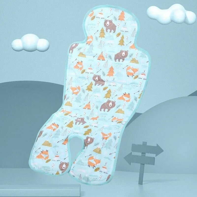Коврик "Ice Mat", с ледяными шариками, универсальный, для колясок и стульев